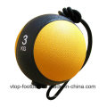 Yellow Rubber Medicine Ball with Rope